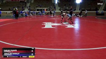 110 lbs Round 2 (3 Team) - Annalise Maralit, Presbyterian vs Shelby Fugate, Huntingdon