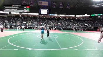 164 lbs Cons. Round 3 - Sean Tissandier, Unattached vs James Williamson, CPWA