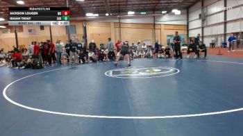 184 lbs 1st Place Match - Isaiah Twait, Corban University vs Jackson Lougen, North Idaho College