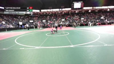 50 lbs Cons. Round 2 - Loftynn Malcolm, LDYA vs Mia Bailey, ABRA