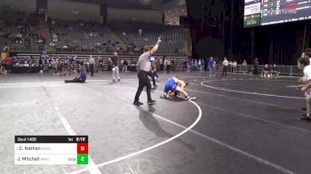 141 lbs Semifinal - Caleb Nathan, Western Wyoming vs Jacob Mitchell, Pratt
