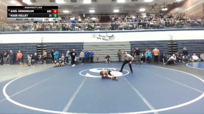 49 lbs Champ. Round 1 - Axel Henggeler, McCall Wrestling Club vs Kade Kelley, Shootbox Rigby