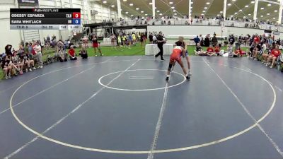 105 lbs Odessy Esparza, Texas Red vs Sara Whitlach, Ohio