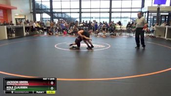 B-23 lbs Quarterfinal - Kole Claussen, MWC Elite vs Jackson Green, Washington Matbackers