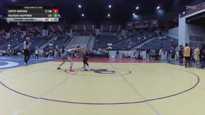 125 lbs Champ. Round 1 - Hilkiah Haffner, Life vs Justo Medina, St. Thomas University