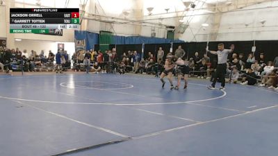 133 lbs Champ. Round 2 - Jackson Orrell, Eastern vs Garrett Totten, Tcnj
