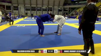 Manuel Ribamar vs Wallisson Oliveira | 2025 World Jiu-Jitsu IBJJF Championship