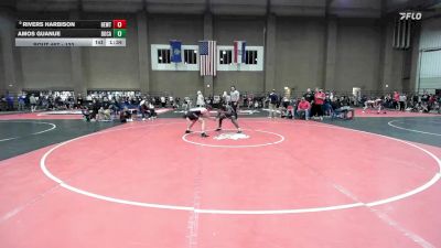 132 lbs Champ. Round 2 - Rivers Harbison, Hewitt-Trussville vs Amos Guanue, Dowling Catholic