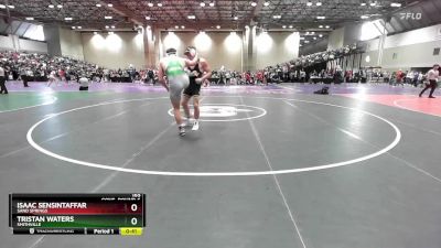 165 lbs Cons. Round 6 - Isaac Sensintaffar, Sand Springs vs Tristan Waters, Smithville