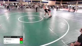 220 lbs Consi Of 8 #2 - Kenny Stevenson, Mohave WC vs Hector Haro, Cvbjj