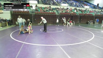 157 lbs Consi Of 8 #2 - Jace Devlin, Crescent vs Isiah Lee, Battery Creek