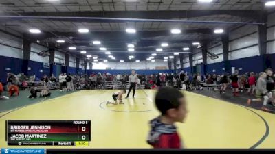 60 lbs Round 5 - Jacob Martinez, TW Wrestling vs Bridger Jennison, St. Maries Wrestling Club