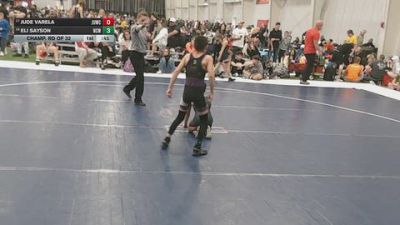 70 lbs Champ. Rd Of 32 - Jude Varela, Juggernaut WC vs Eli Sayson, Nashville Catholic Wrestling