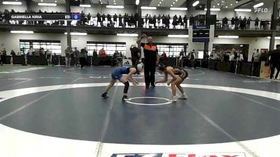 100 lbs Consi Of 8 #2 - Genesis Garcia, White Plains vs Gabriella Kiria, BTS- Edward R. Murrow