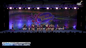 Flipping Out Tumbling - Hearts [2026 L2 Junior - D2 Day 2] 2026 Spirit Cheer Grand Nationals
