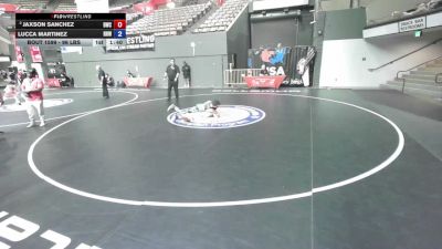 96 lbs 5th Place Match - Jaxson Sanchez, Delta Wrestling Club vs Lucca Martinez, Rough House Wrestling