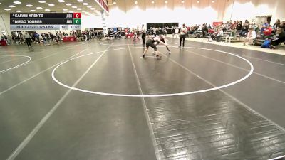 175 lbs Semis - Calvin Arentz, La Crosse Boys & Girls Club vs Diego Torres, Askren Wrestling Academy