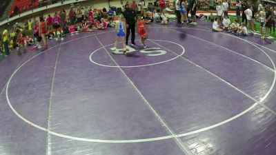 60 lbs Jayzie Whitford, Utah 14U Girls vs Kendalynn Baxter, Idaho 14U Girls