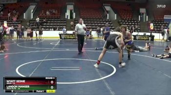 125 lbs Round 4 (6 Team) - Wyatt Sesnie, Ninja vs Landon Manger, Ninja Elite