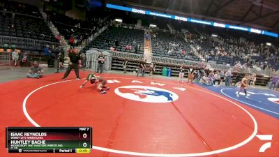 78 lbs Cons. Round 5 - Huntley Bache, Moorcroft Mat Masters Wrestling Club vs Isaac Reynolds, Windy City Wrestlers