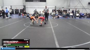 80 lbs Round 2 (4 Team) - Hayden Lauterback, North Jersey Wrestling vs Nick Loch, Attack