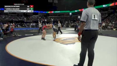 170 lbs Quarterfinal - Brooklyn Bittner, Rio Mesa (SS) vs Angela Salazar, Santa Ana (SS)