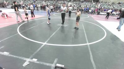 88 lbs Quarterfinal - Samuel Briggs, Community Youth Center (CYC) vs Clayton Miller, USA Gold