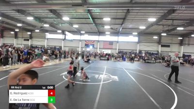 37 lbs Rr Rnd 2 - Gianni Rodriguez, Aces Wrestling Academy vs Edward De La Torre, Desert Dogs WC