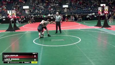 160 lbs Quarterfinal - Lance Jennings, Unattached vs Luca Loeffler, BEL3