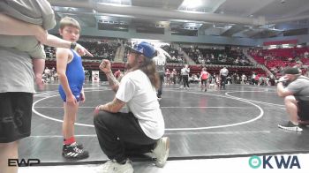 67 lbs Consi Of 4 - Ezra Nealy, Berryhill Wrestling Club vs Peyton Turner, Claremore Wrestling Club