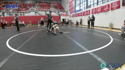 58 lbs Rr Rnd 5 - Kade Fahlenkamp, Tuttle Wrestling vs Darren Cuevas, Little Axe Takedown Club