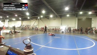 50 lbs Consi Of 4 - Zachary Barry, Inland Elite WC vs Owen Coronado, Madera WC