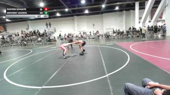 116 lbs Consi Of 8 #1 - Paxton Schulte, Siu Wrestling vs Anthony Acosta, Faito Wc