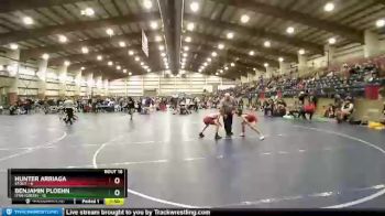 97 lbs Quarters & Wb (16 Team) - Hunter Arriaga, Stout vs Benjamin Ploehn, Utah Green