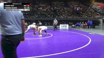 217 lbs Final - Sammy Seja, Buchanan vs Dominic Wilson, Tulare Union