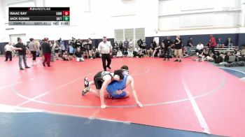 133 lbs 5th Place - Isaac Day, Carrollton Warrior-MS vs Jack Goeke, Dayton Bandits-MS