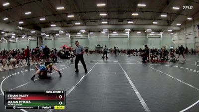 100 lbs Cons. Round 2 - Ethan Raley, FL Scorpions vs Julian Mitura, MAYO QUANCHI