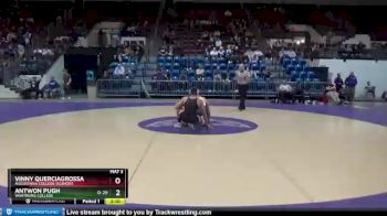 165 lbs Cons. Round 2 - Antwon Pugh, Wartburg College vs Vinny Querciagrossa, Augustana College (Illinois)