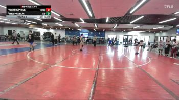130 lbs Round 3 - Nea Padron, 208 Spartan WC vs Gracie Price, Thunder Ridge Outlaws Wrestling Club