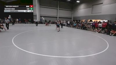 138 lbs Quarters - Brycen Dawley, Mat Demon Wrestling Club vs Mateus Sgai, Florida