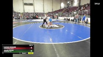 160 lbs Cons. Round 5 - Lucas Mosher, Horseheads Sr HS vs Gavin Rook, Haverling, NY