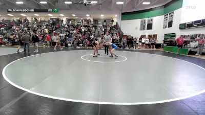 132 lbs Cons. Round 2 - Wilson Fleischer, Blue Valley Southwest vs Jacob Robertson, Tironook Wrestling Club