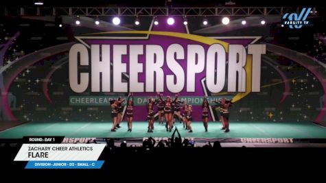 Zachary Cheer Athletics - Flare [2024 L1 Junior - D2 - Small - C Day 1] 2024 CHEERSPORT National All Star Cheerleading Championship