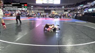 1A-4A 126 Cons. Semi - Johnathan Santos, Alexandria HS vs Cael Fulmer, Weaver