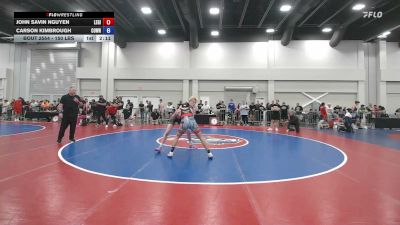 150 lbs Cons. Rd Of 16 - John Savin Nguyen, Legion vs Carson Kimbrough, Compound Wrestling