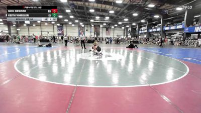 120 lbs Round Of 64 - Nick Desisto, MA vs Keith Wheeler, GA
