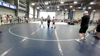 120 lbs Rr Rnd 1 - Warren Rayls, Indiana Outlaws Red vs Antaeous Coleman-Hutera, Micky's Minions White