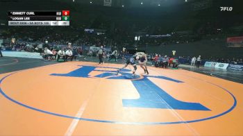 5A Boys 165 lbs Cons. Semi - Emmett Curl, Hillsboro Boys vs Logan Lee, Ridgeview Boys