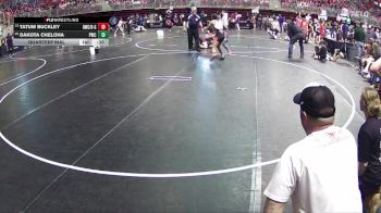 138 lbs Quarterfinal - Tatum Buckley, Rocket Wrestling Club / RWC - Girls vs Dakota Cheloha, Pioneer Wrestling Club