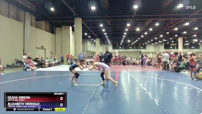 120+130 Round 1 - Elizabeth Herhold, Trojan Wrestling Academy LLC vs Olivia Gibson, Not Plain Janes